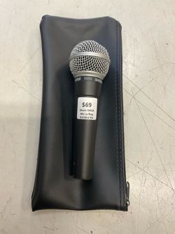Shure SM58 Mic w/Bag