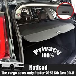 Volcaner Cargo Cover for Honda CRV 2023 Accessories,