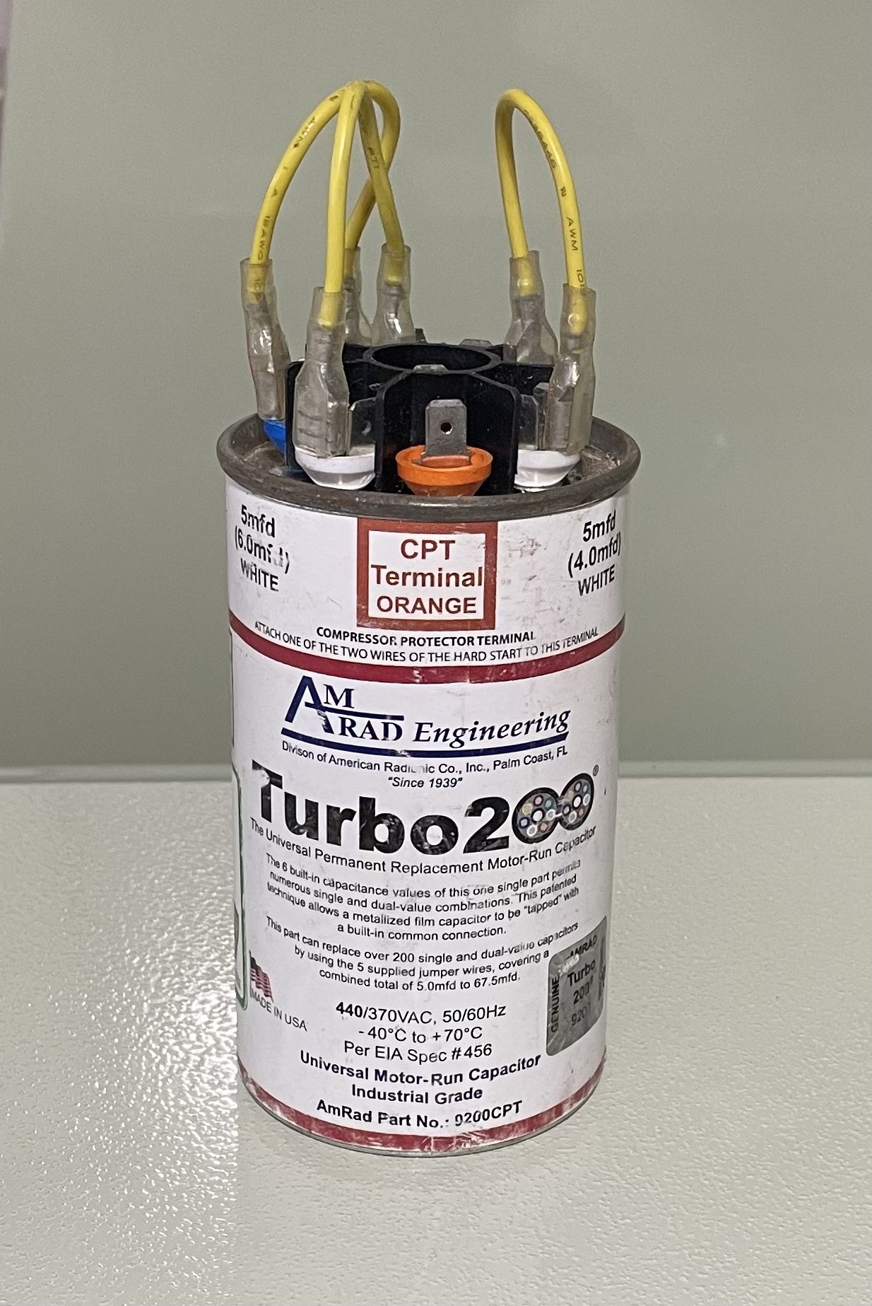 Turbo 200 Capacitor Wiring - 11lw5v3