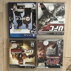 UFC 1,2,3,4