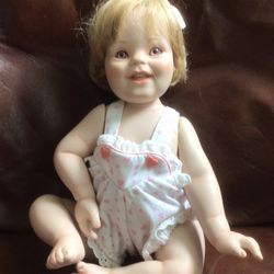 Vintage MBI Porcelain Baby Doll