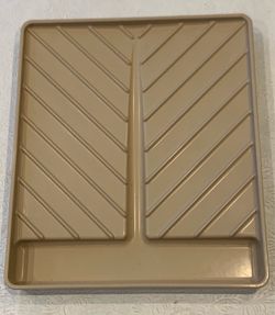 Vintage Anchor Hocking Microwave Roasting Sheet Pan Bacon Tray PM 469-TI