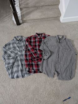 Lot 3 men's 2XL and 3XL Duluth Trading and Red Head Shirts