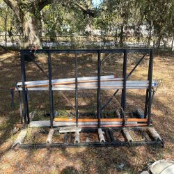 This is a heavy-duty, double-sided A-frame