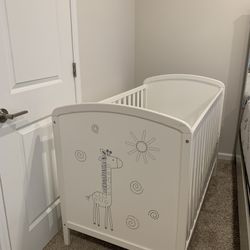 Baby Crib White