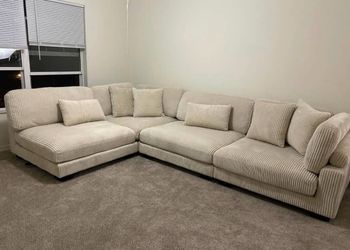 Comfy Couch with Deep Seats - Many Colors Available