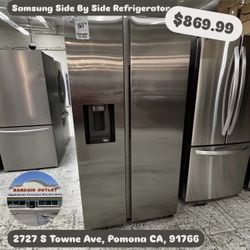 Samsung Side By Side Refrigerator 