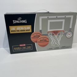 Spalding 180 Arena Slam Over-The-Door Basketball Hoop