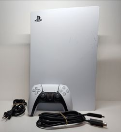 PS5 CONSOLE w/Controller & Cables
