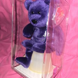 Ty Beanie Baby, Princess Diana Bear Extremely Rare Authenticated ...