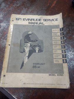 Evinrude service manual
