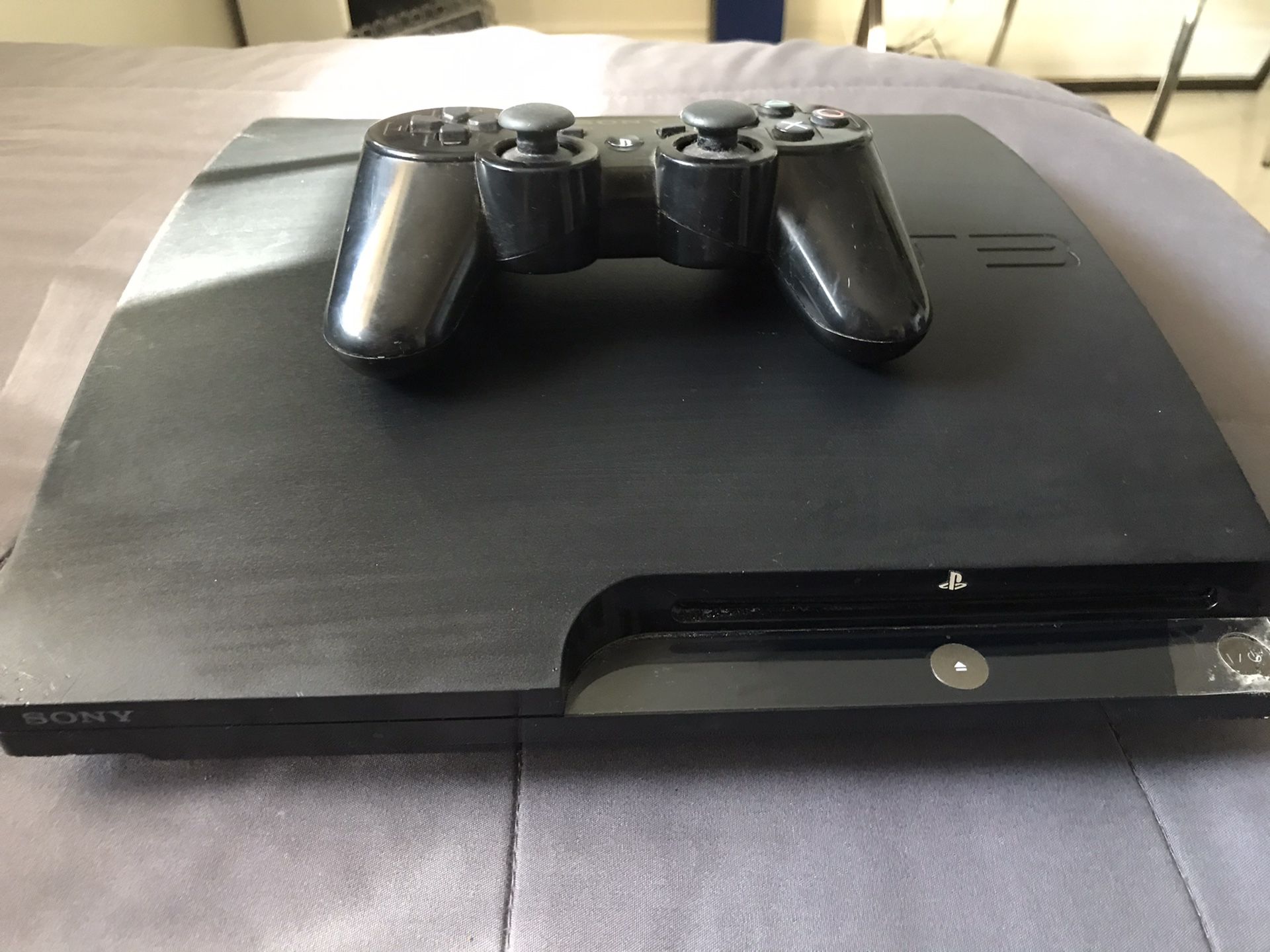 PS3 With Controller and Games