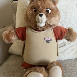 Teddy Puxpin Vintage 80s Bear 
