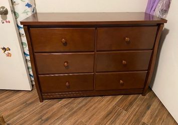 Six drawer dresser