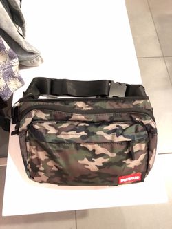 Camo smell proof fanny pack/crossbody bag
