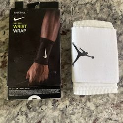 Nike Pro BSBL Baseball Wrist Wrap Adult Unisex White RARE Jordan Jumpman  Edition for Sale in Paramount, CA - OfferUp