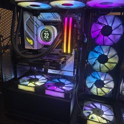 Premium Corsair Themed AMD Ryzen 7800x3D Gaming Desktop