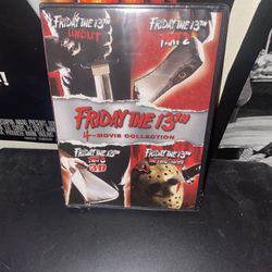 Friday The 13th Deluxe Edition Four Pack DVDs