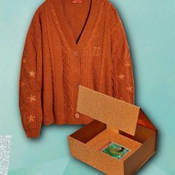Taylor Swift: Life Of A Show Girl Cardigan CD Box Set SEALED M/L 