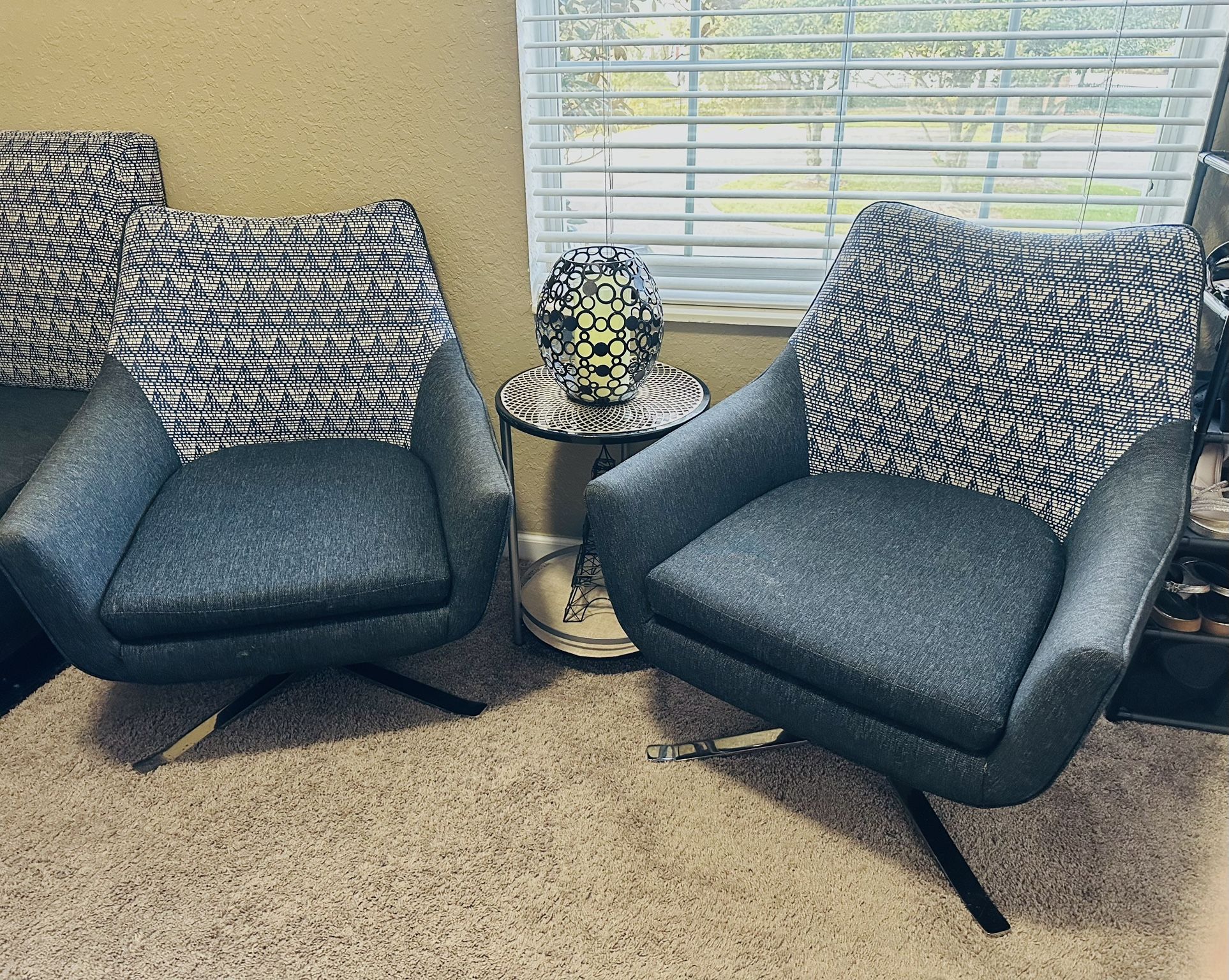 2 Chairs And Sofa 