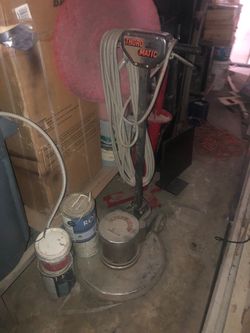 Thoro Matic Floor Buffer Polisher