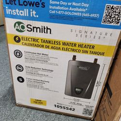 Ao Smith Signature Series Electric Tankless Water Heater