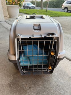 Great, a small dog or cat kennel asking 20