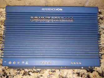 Soundstream Reference 404s Old School Amp