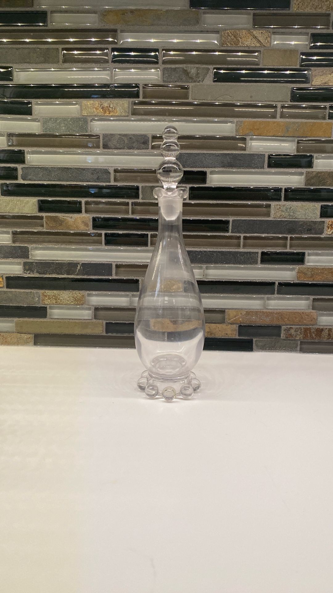 Candle wick Cordial Decanter & Stopper Imperial Ohio