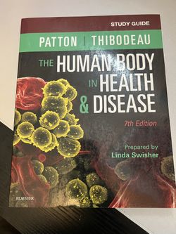THE HUMAN BODY in HEALTH & DISEASE Study Guide