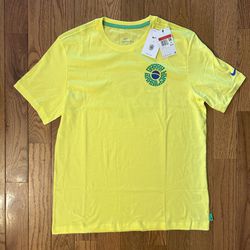 Brazil Nike Doublesided T-Shirt Size Large NEW