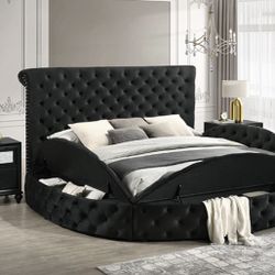 New Round Bed (no Mattress 