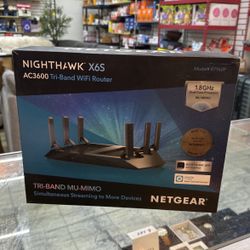 Nighthawk X65 AC3600 Tri-Band WiFi Router 