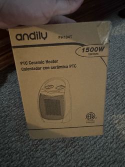 Brand new space heater