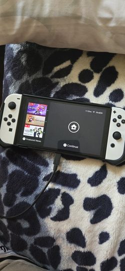 Nintendo Switch With Mario Kart 8