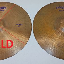 Paiste 1000 Series Heavy 20” Ride - Swiss Made