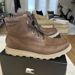 Sorel Men’s Moc Toe WP Boots Size 11