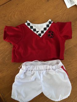 Build a bear soccer outfit