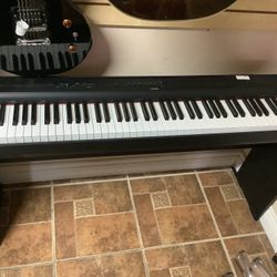 Yamaha P-45 88-Key Digital Piano with Stand