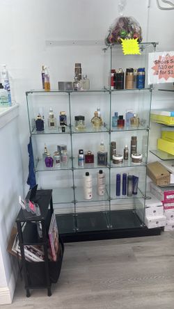 Mostrador de perfumes