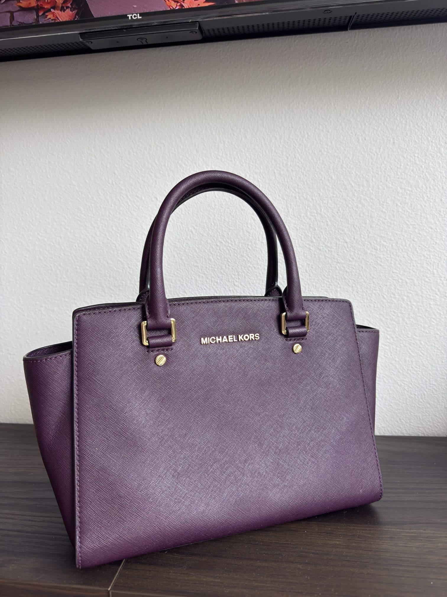 Michael Kors Purple Bag