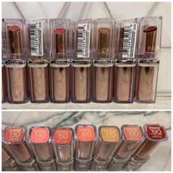 L'Oreal Paris Glow Paradise Balm-in-Lipstick with Pomegranate Extract, colors shown, 0.1 oz. New/unopened. 