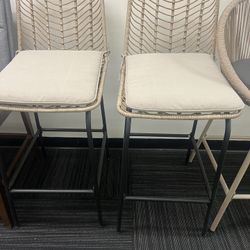 Bar Stool Outdoor/ Indoor Set