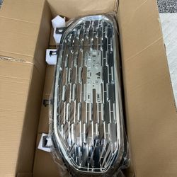 For 2018-2021 GMC Terrain Denali Style Front Upper Grille Chrome Assembly Grill