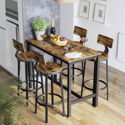 Set Of 4 Bar Stools