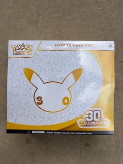 Pokémon elite trainer box 30th celebration