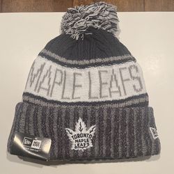 Toronto Maple Leafs Team Logo Beanie Hat Cap  NWT 