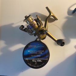 R2F Fishing Reel And Line