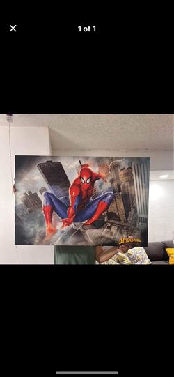 Spiderman Wall Canvas 