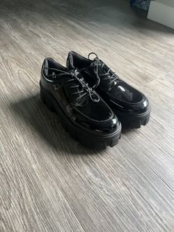 Forever 21 Black Platform Shoes